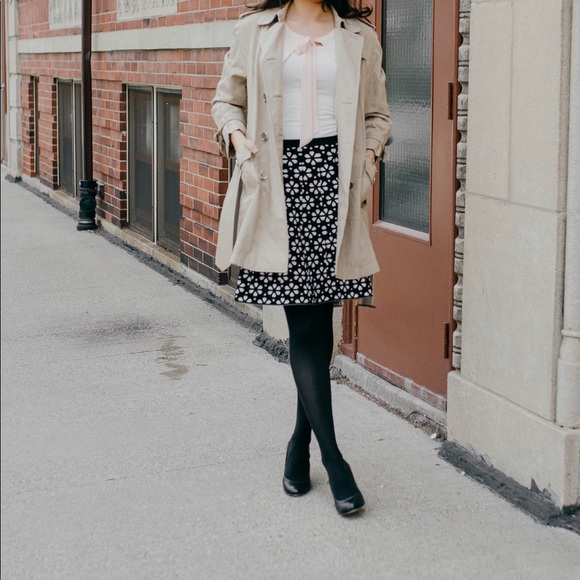 Coach Poppy monochrome cheetah trench coat - Picture 3 of 5